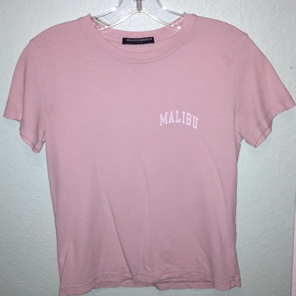 light pink t-shirt